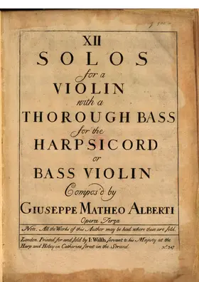 12 Violin Sonatas