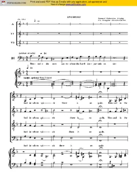 Introit (Blessed is the Man)