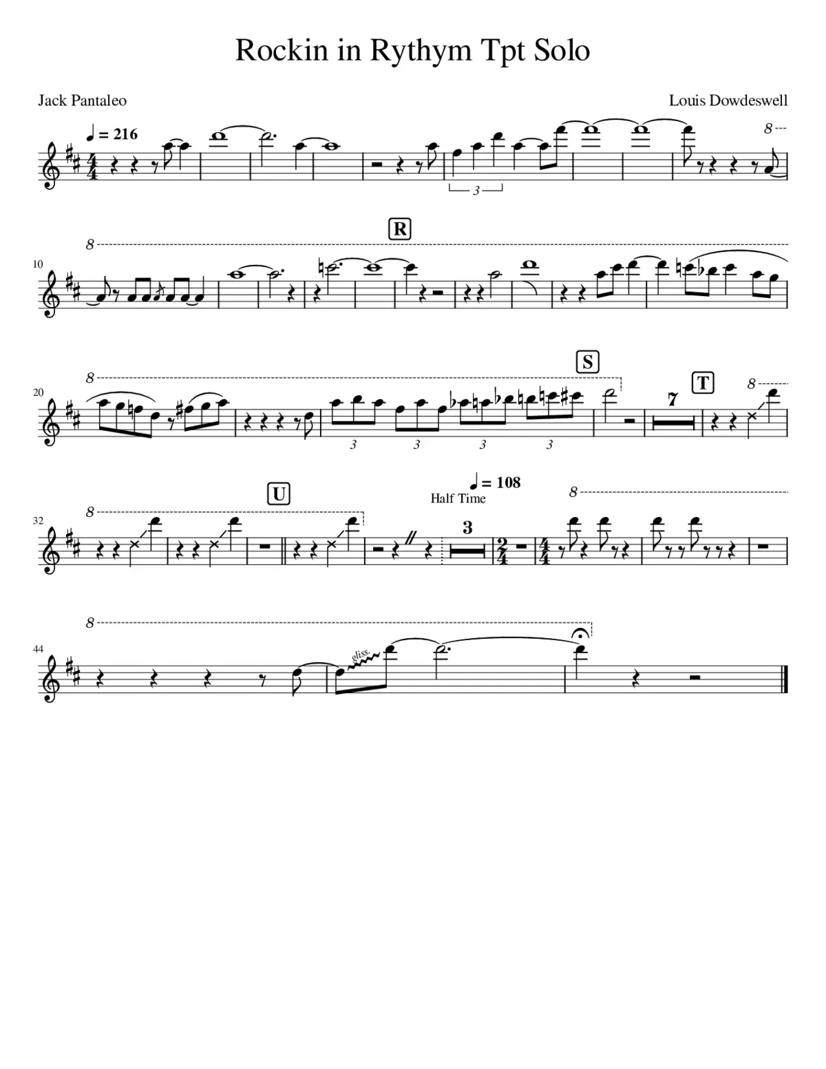 Rockin' In Rhythm - Page 1