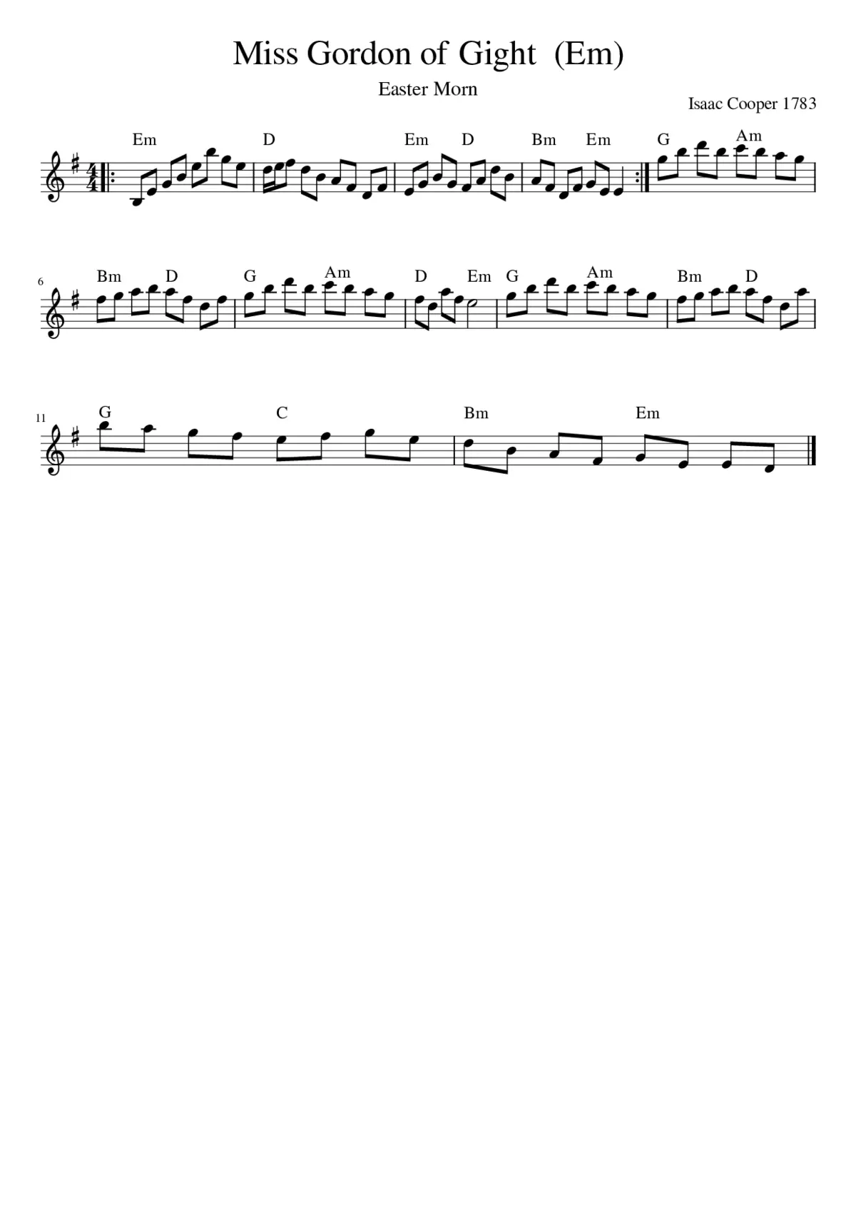 Miss Gordon of Gight (Em) - Page 1