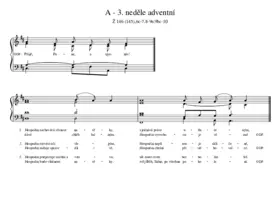 A - 3. neděle adventní