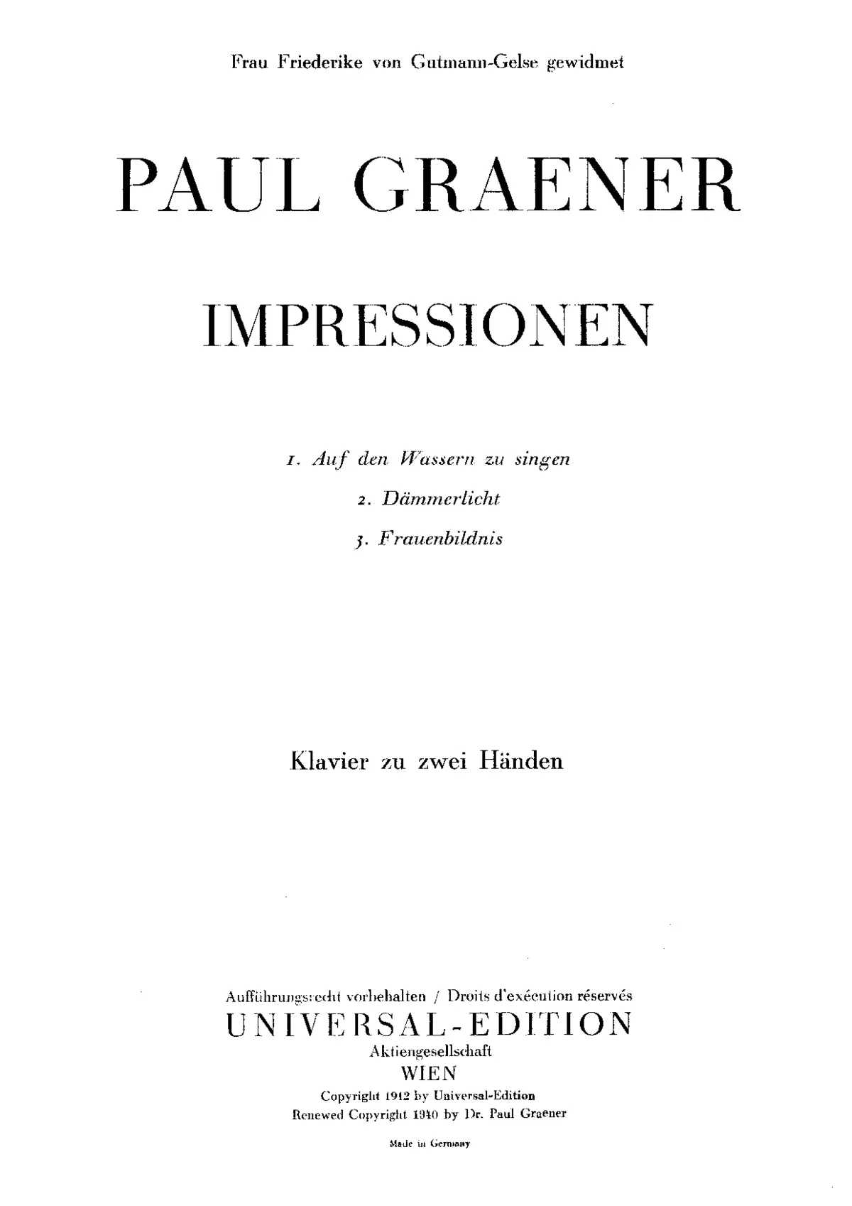 3 Impressionen - Page 1