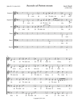 Ascendo ad Patrem meum