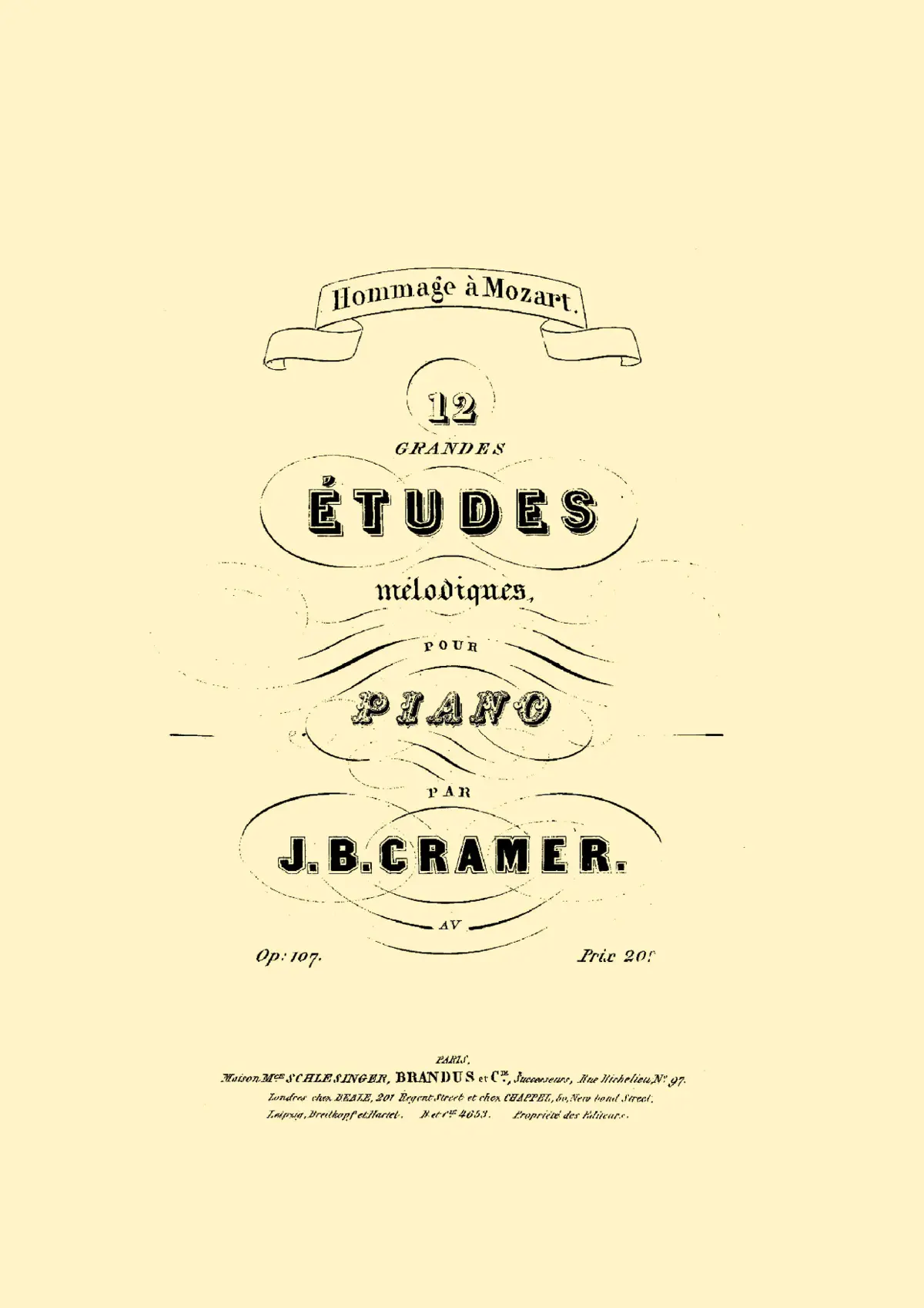 12 Grandes etudes mélodiques - Page 1