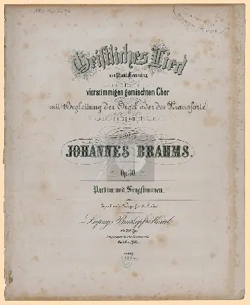 Geistliches Lied - Page 1