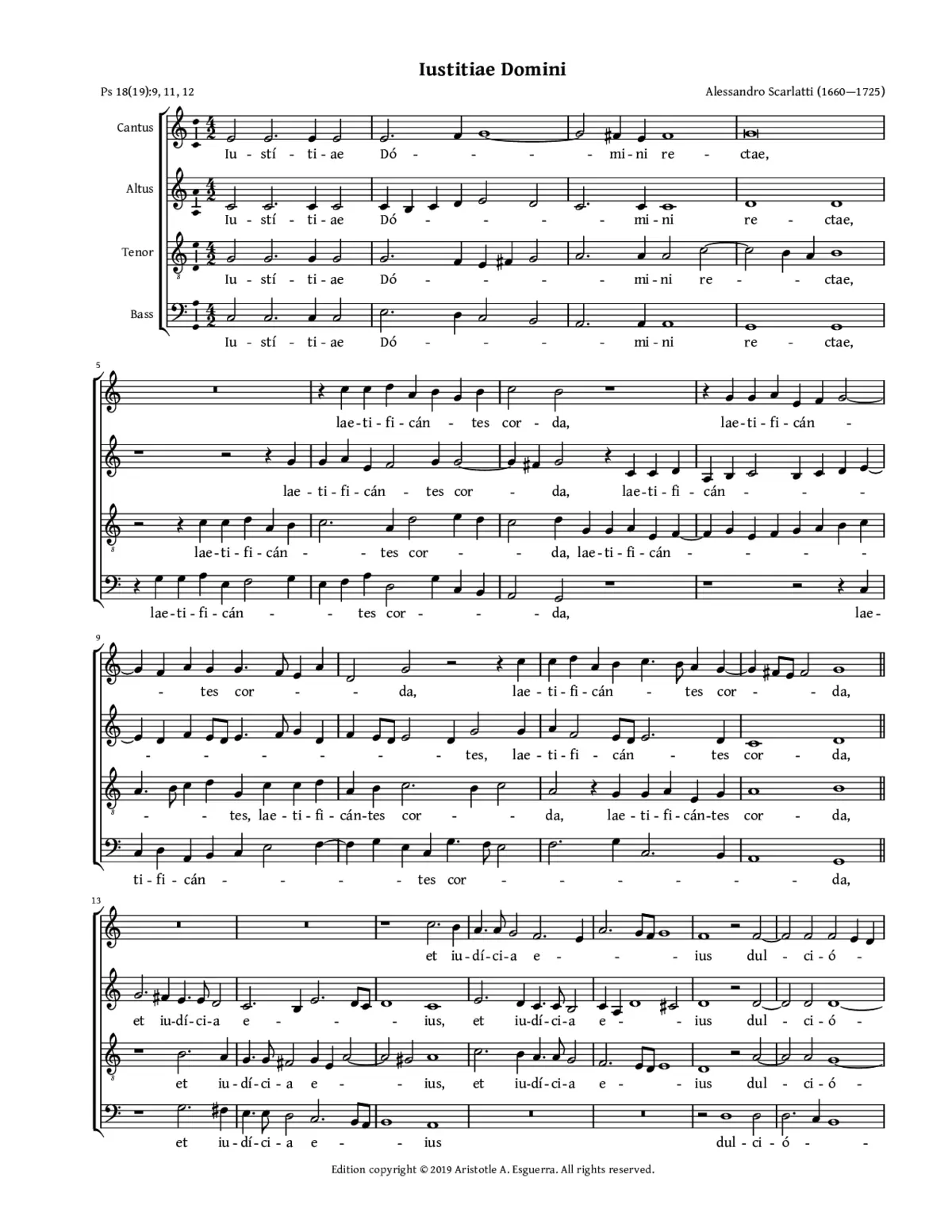 Justitiae Domini - Page 1