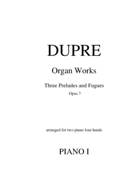 Trois préludes et fugues