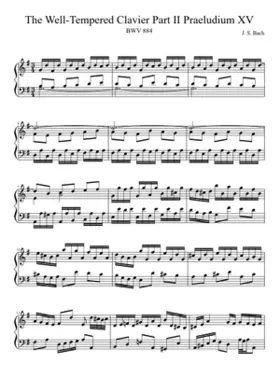 Prelude and Fugue in G major BWV 884