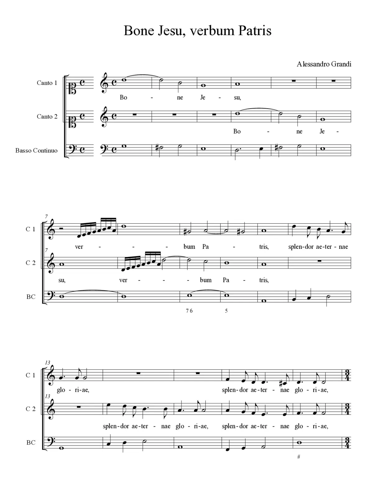Bone Jesu, verbum Patris a2 - Page 1