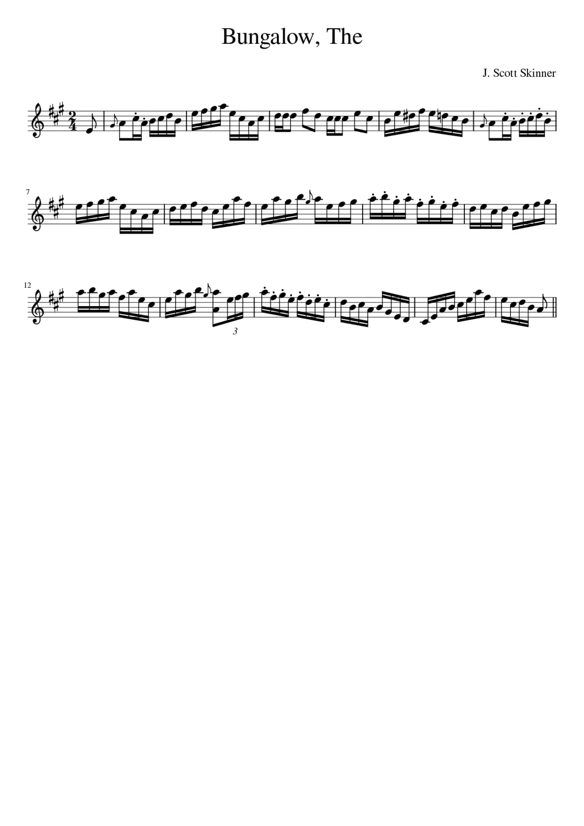 The Bungalow - Page 1