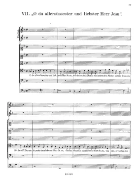 O du allersüßester und liebster Herr Jesu