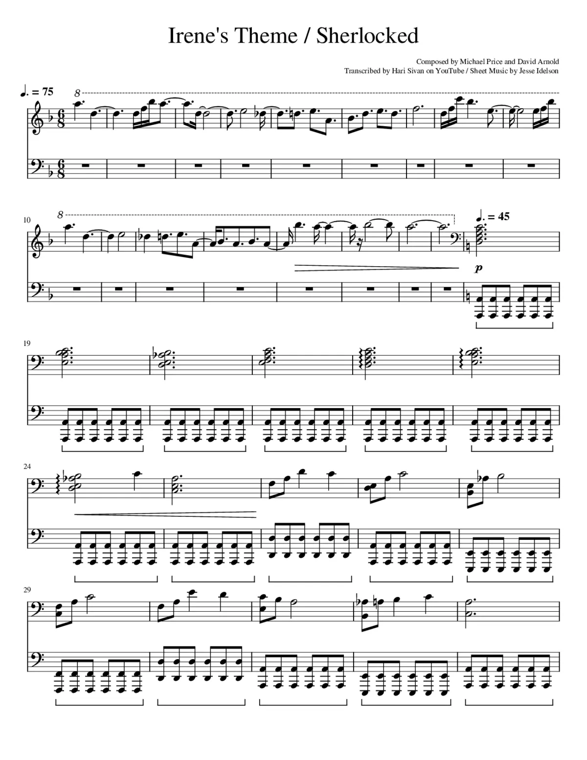 irene adler theme - Page 1