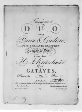 Duo for Piano and Guitar No.3