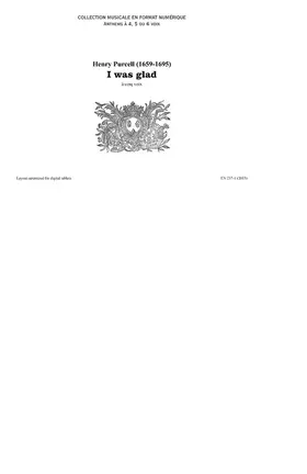 I was Glad when They Said unto Me