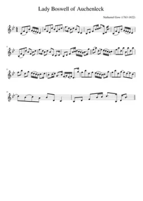 Lady Boswell of Auchenleck