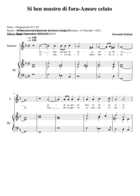 Si ben mustru di fora - Amore celato