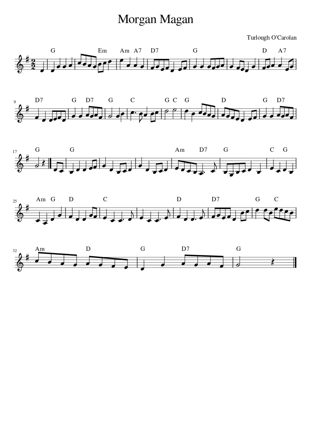 Morgan Magan - Page 1