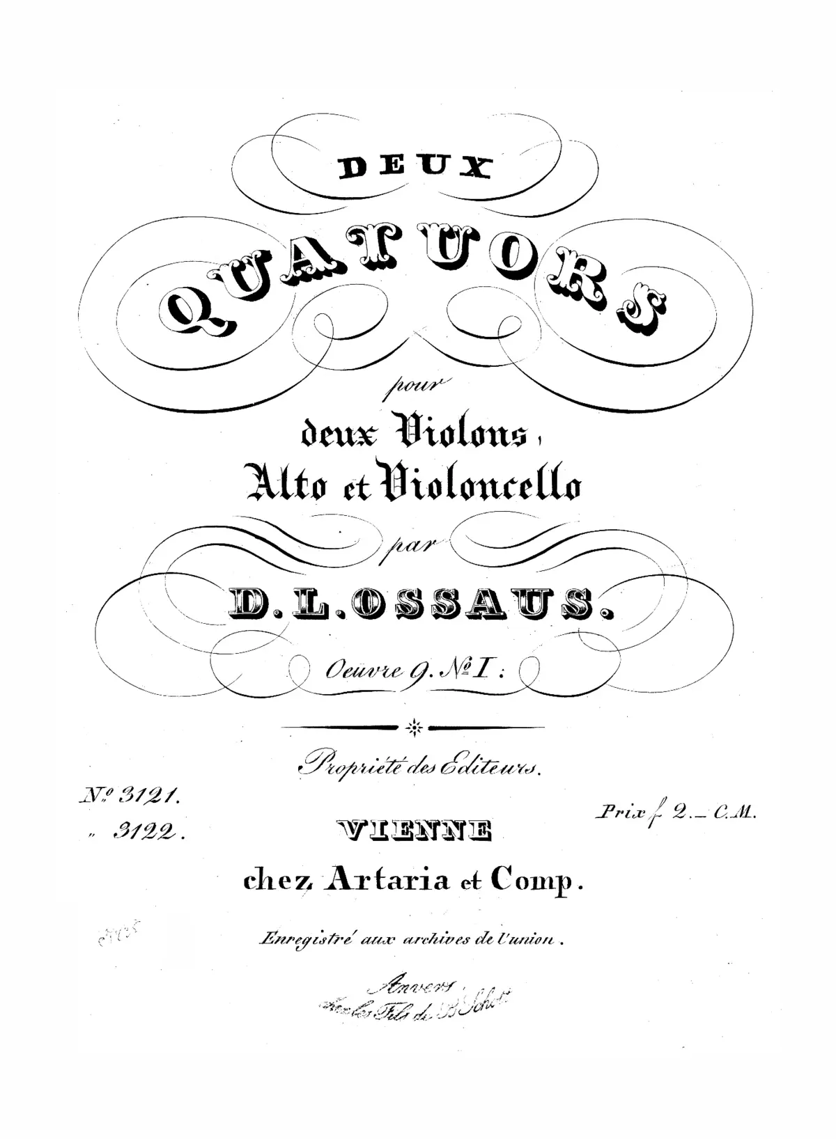 2 String Quartets - Page 1