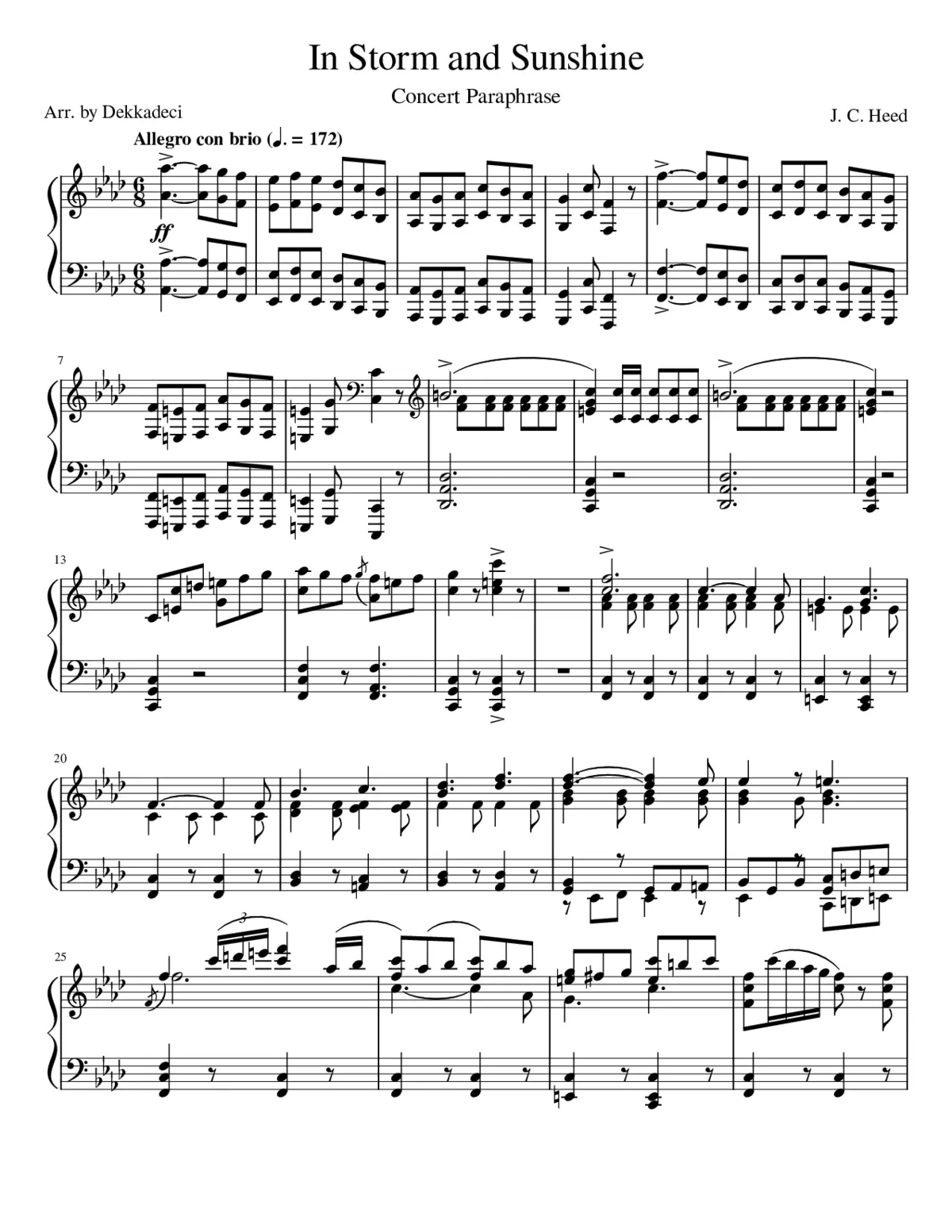 In Storm and Sunshine - Page 1