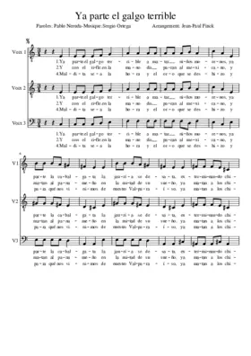 Ya parte el galgo terrible