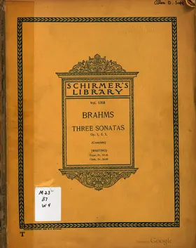 3 Sonatas