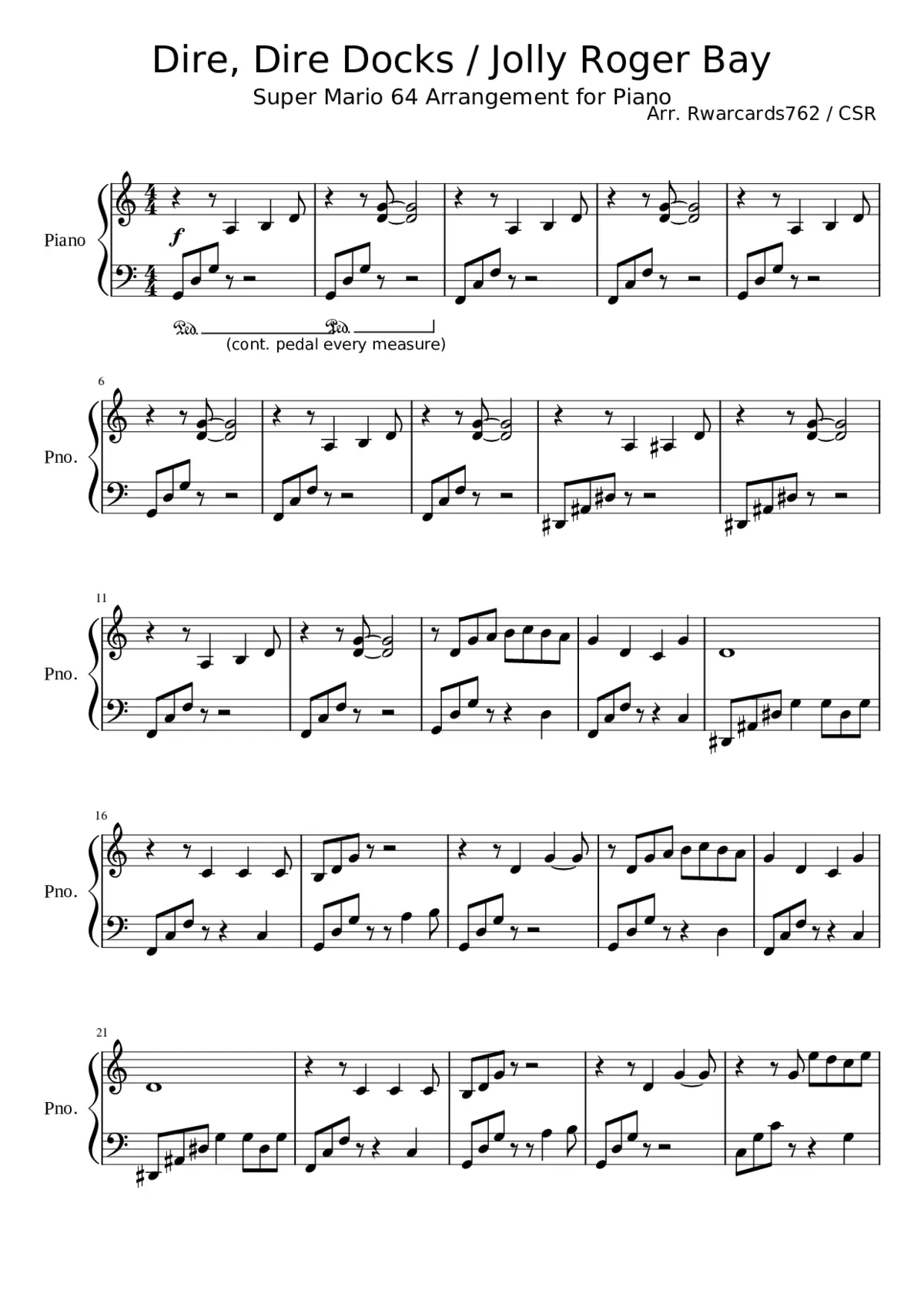 Dire Dire Docks - Page 1