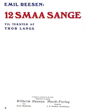 12 Smaa Sange
