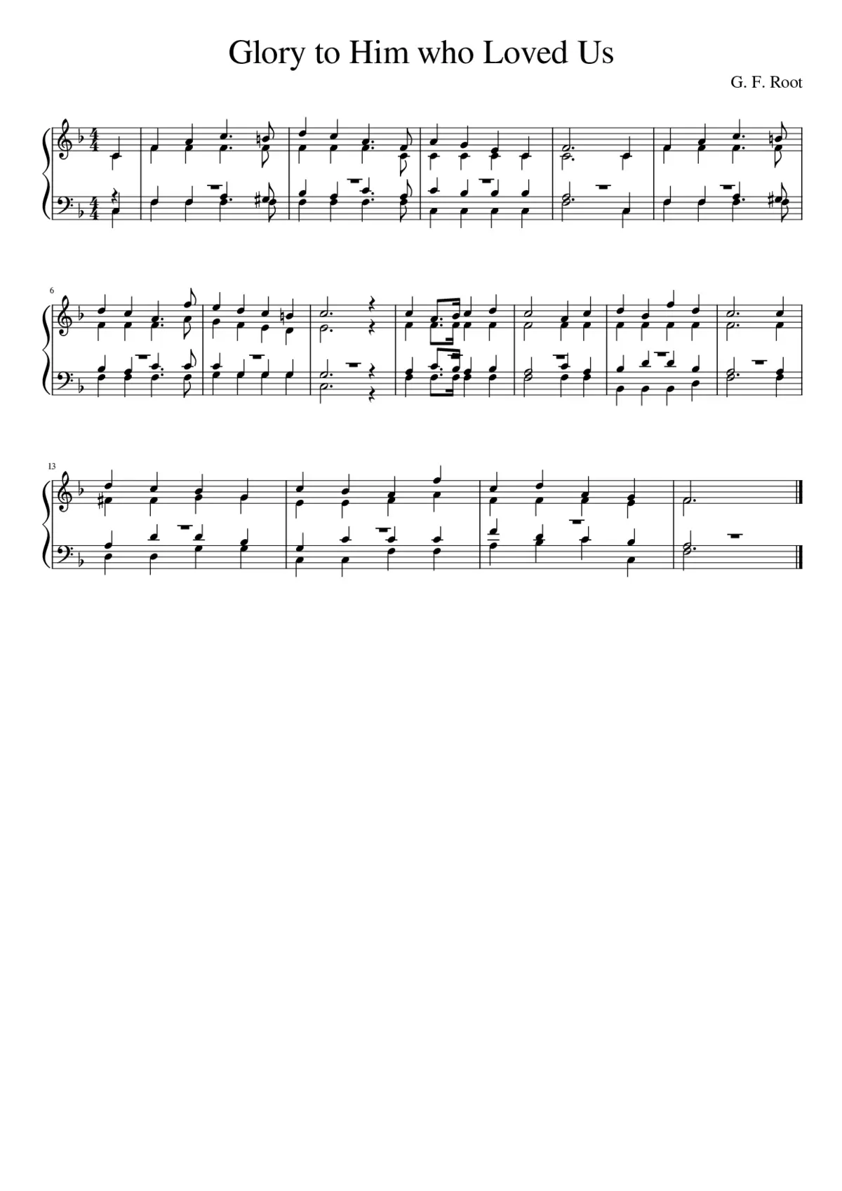 Hark! hark! the song the ransomed sing - Page 1