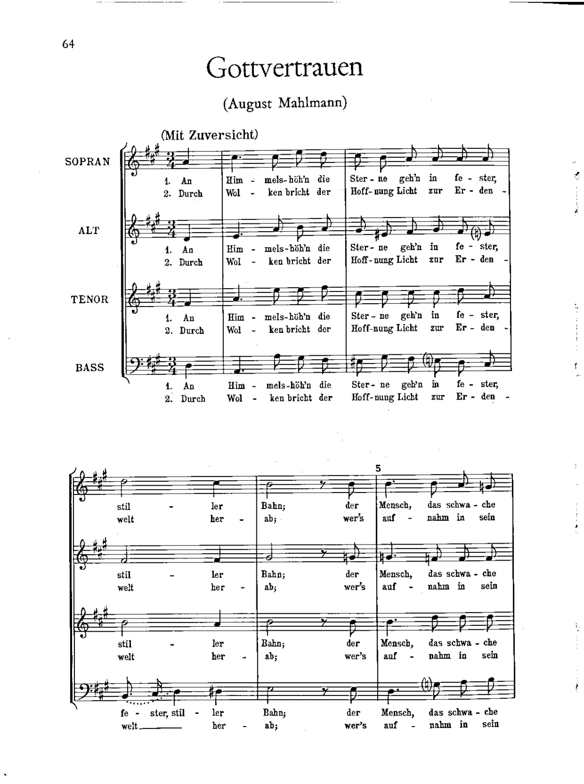 Gottvertrauen - Page 1