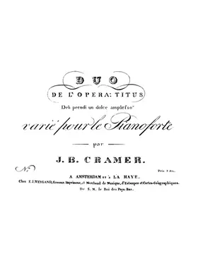 Variations on Mozart’s ‘Deh prendi’