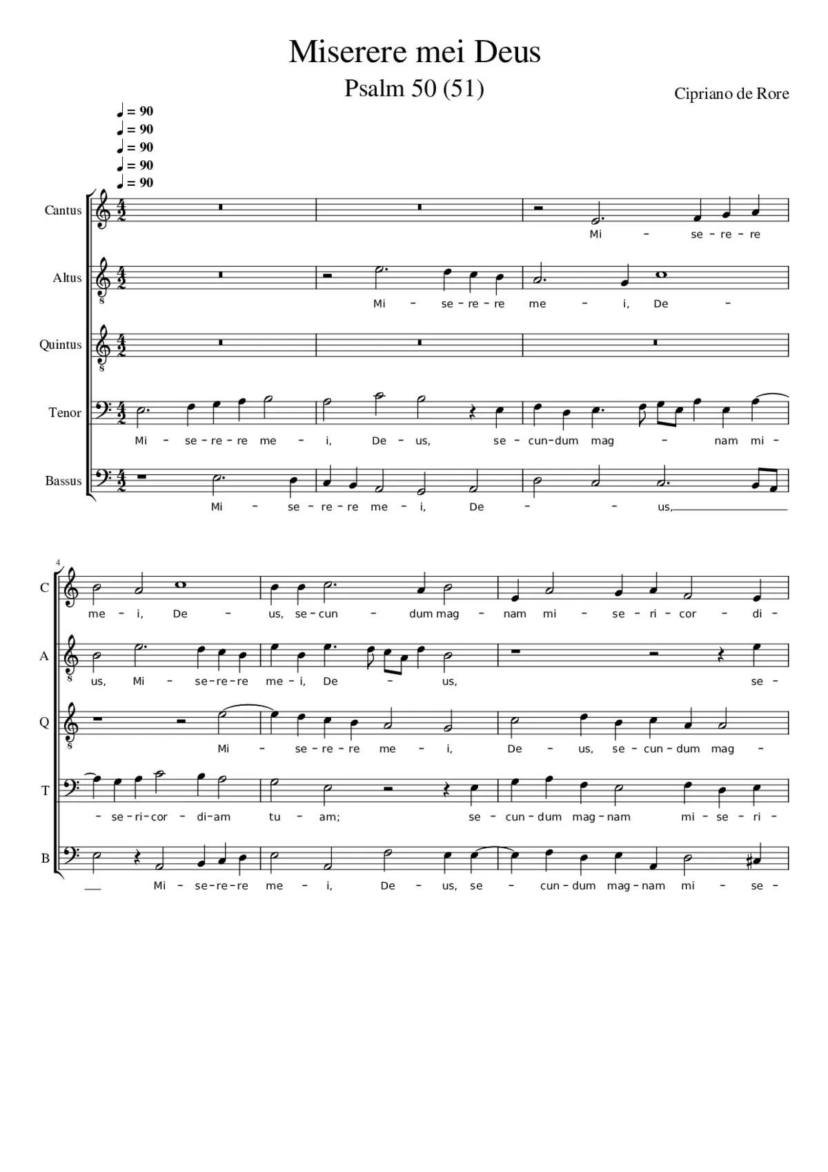 Miserere mei Deus - Page 1