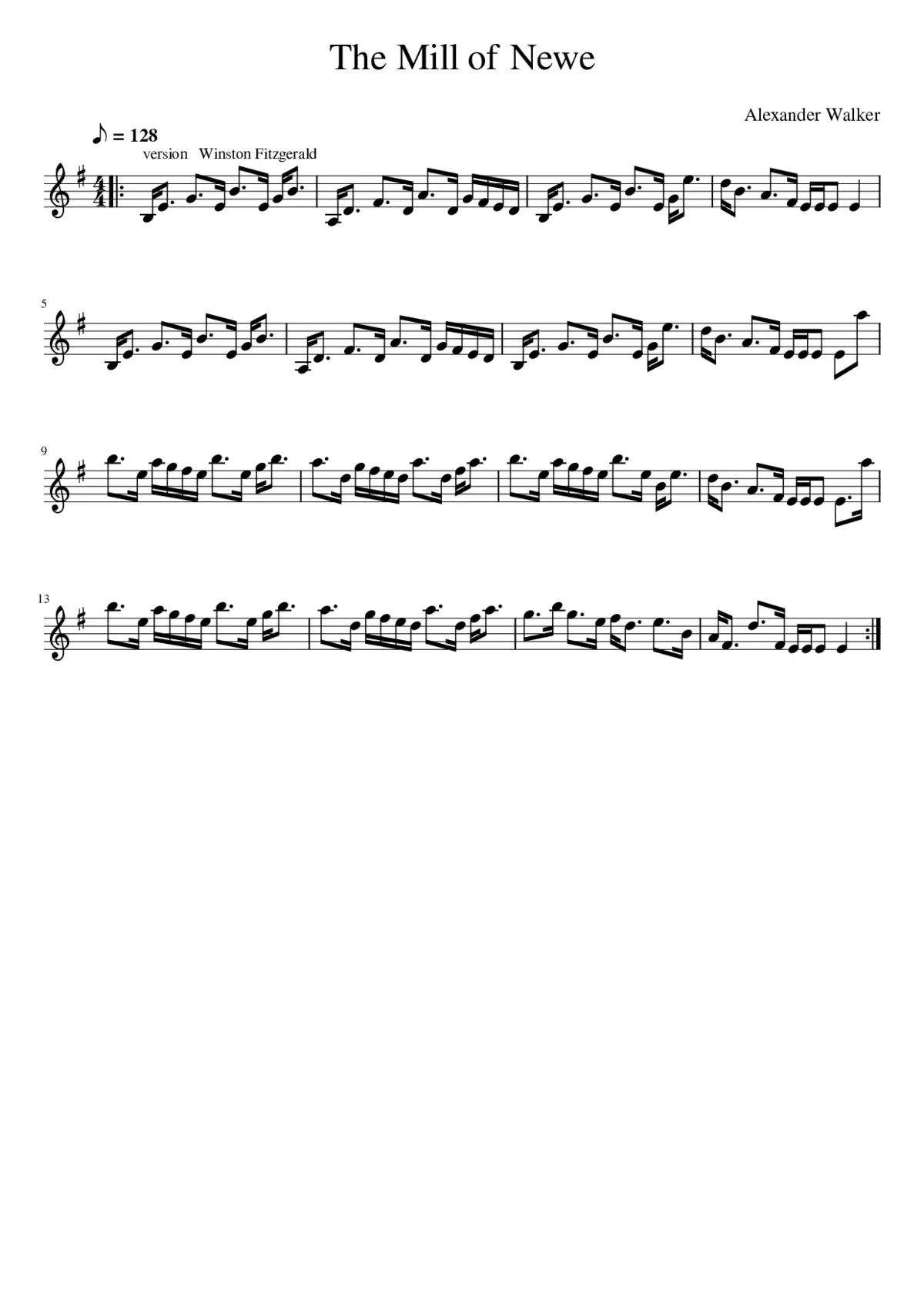 The Mill of Newe - Page 1