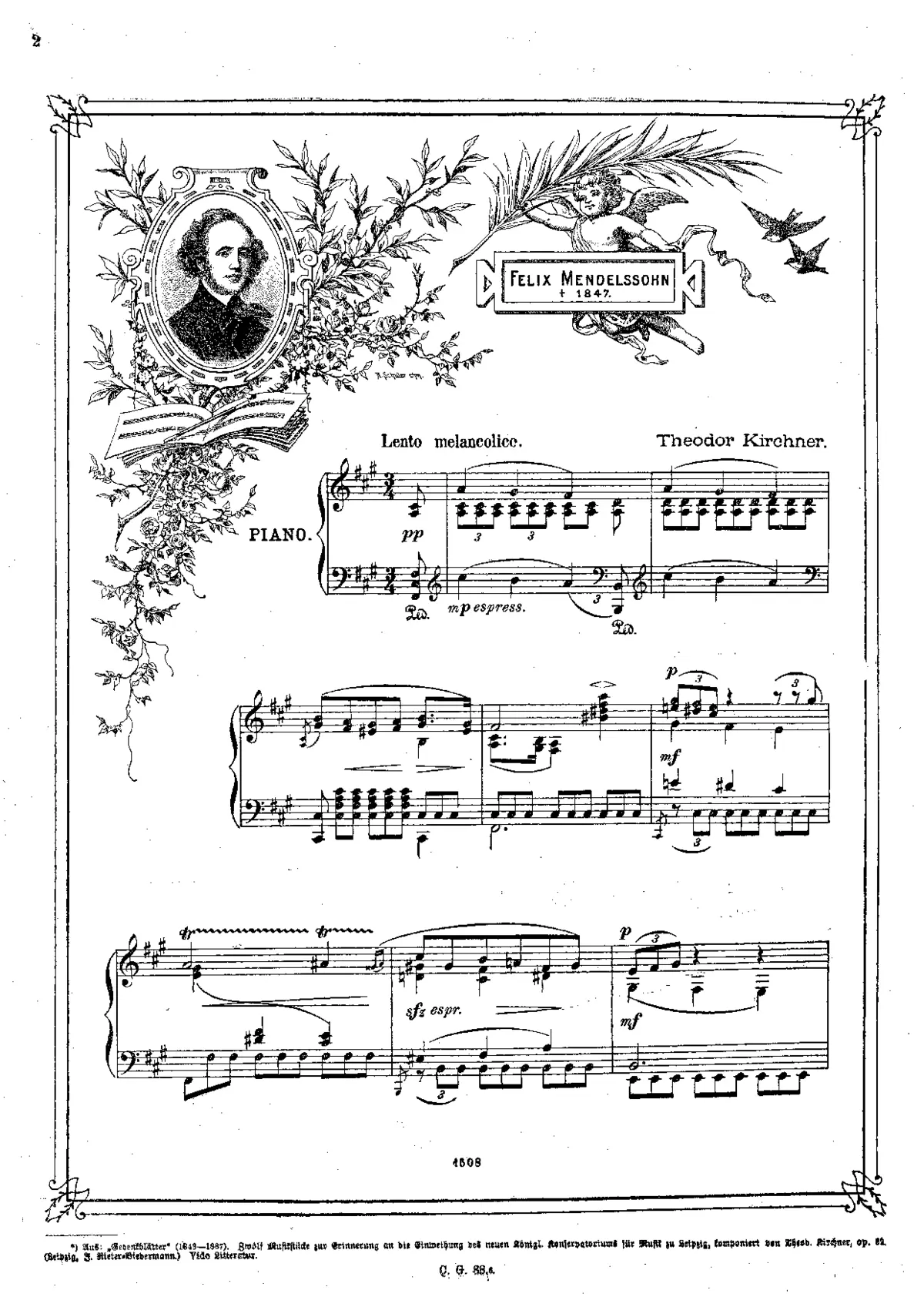 Gedenkblätter - Page 1