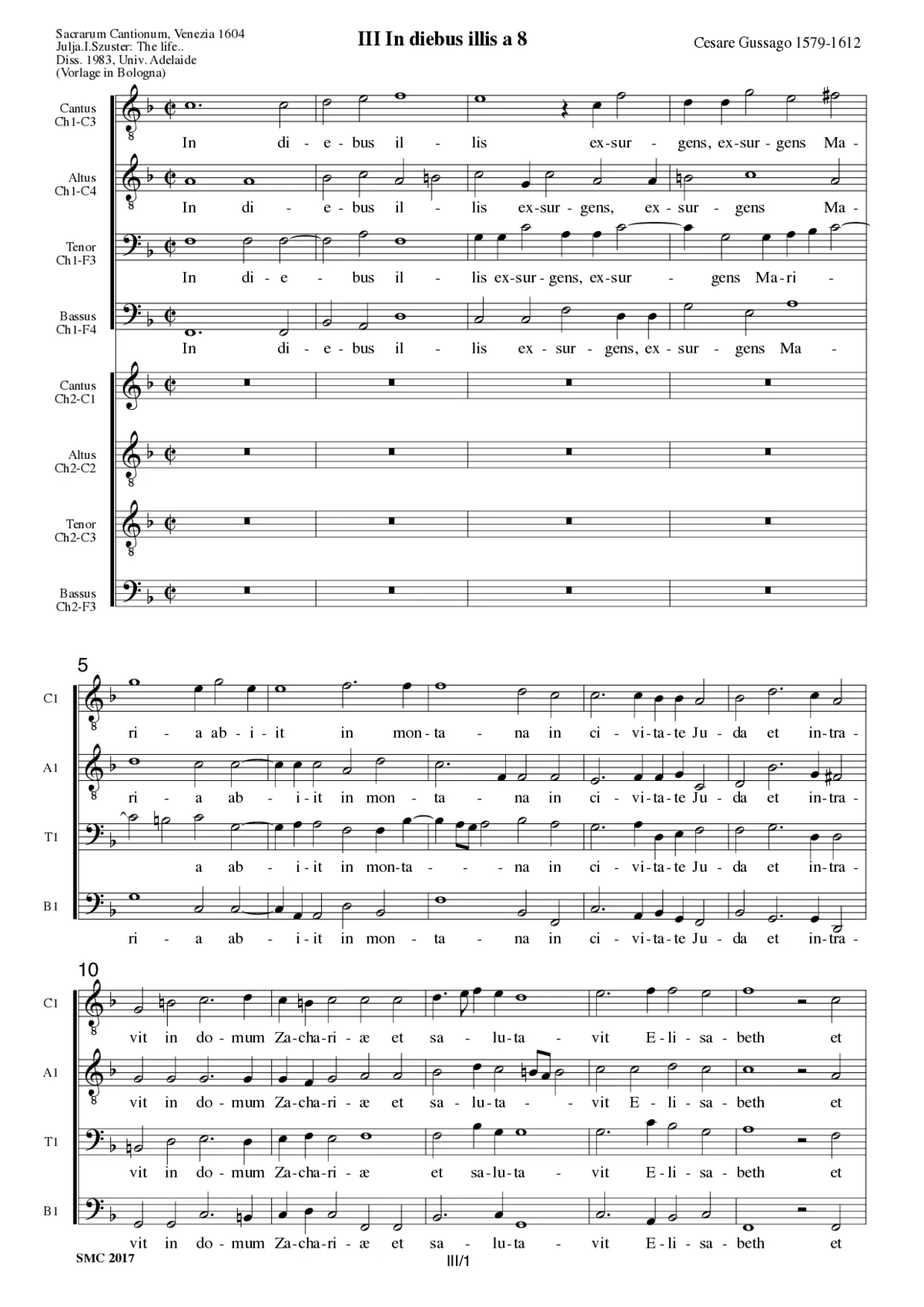In diebus illis a 8 - Page 1