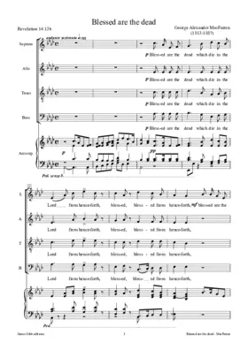 Blessed are the dead