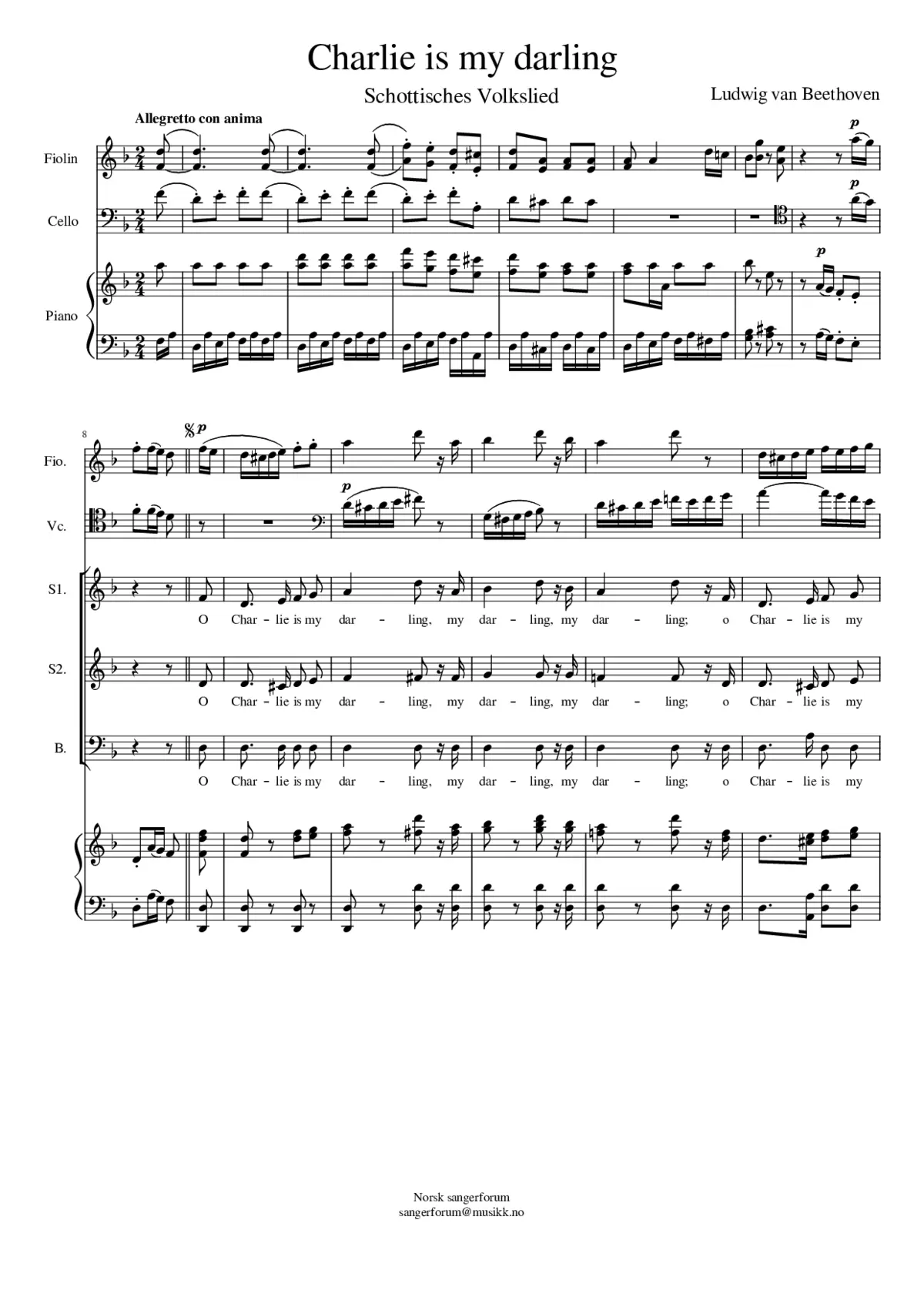 Charlie is my darling - Page 1