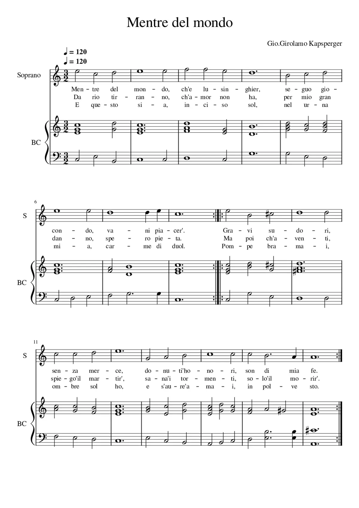 Mentre del mondo - Page 1