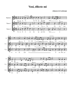 Veni, dilecte mi