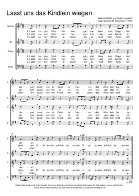 Lasst uns das Kindlein wiegen