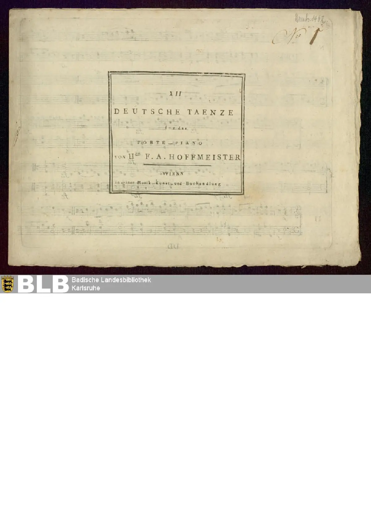 24 German Dances - Page 1