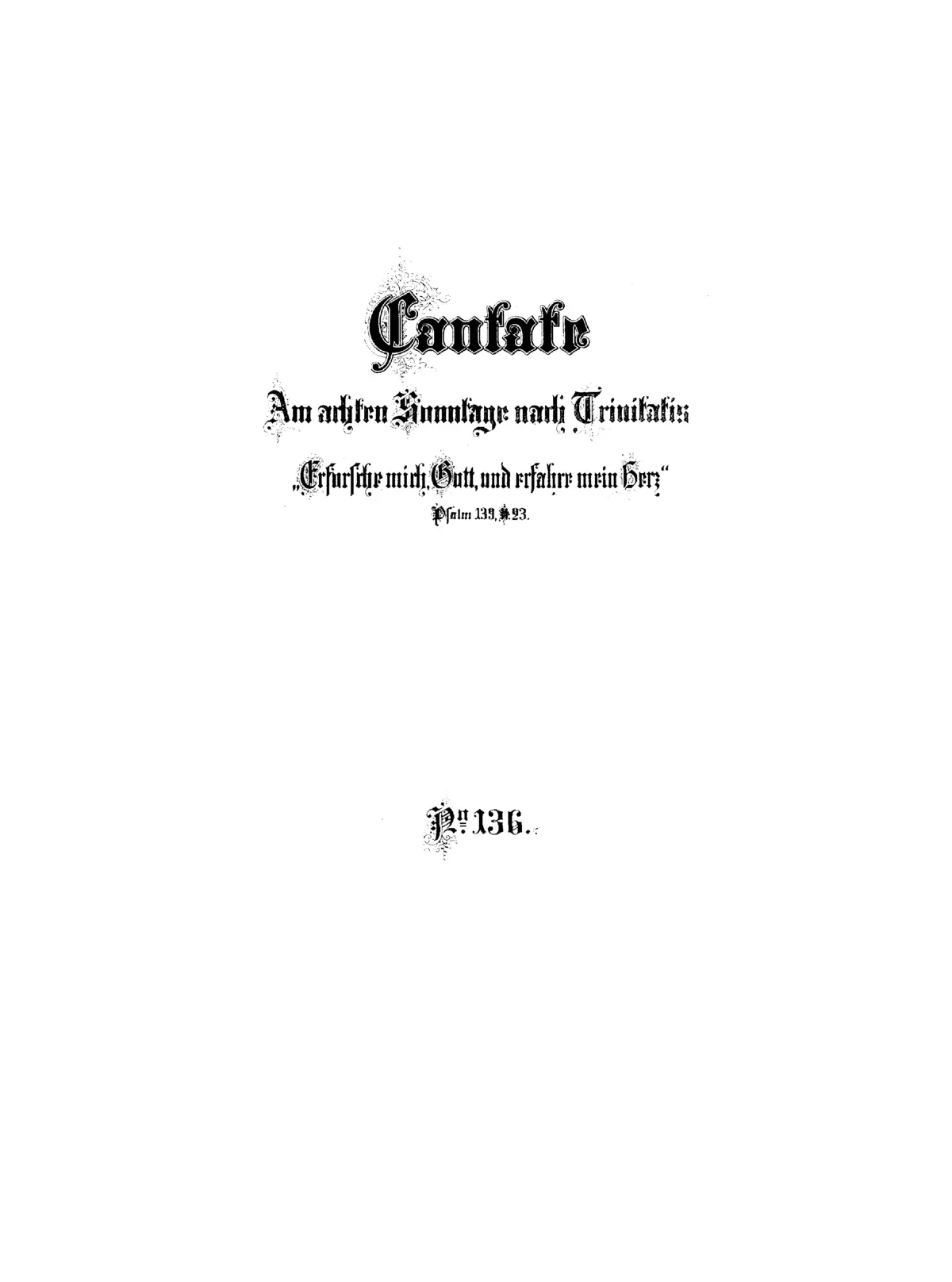 Erforsche mich, Gott, und erfahre mein Herz - Page 1