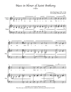 Mass in Honor of St. Anthony