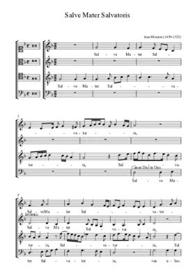 Salve Mater Salvatoris