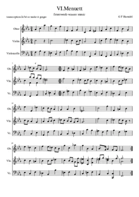 Water Music HWV 348-350