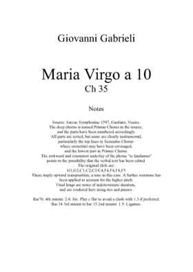 Maria Virgo