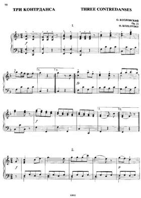 3 Contredanses