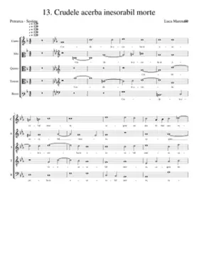 Crudele acerba inesorabil morte