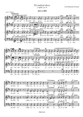 3 smíšené sbory op. 16