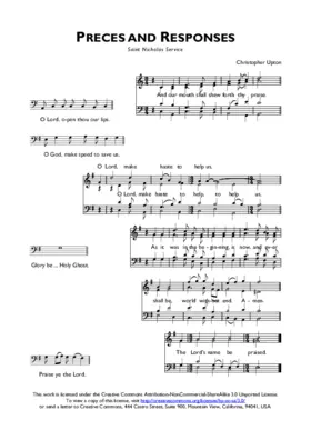 St Nicholas Responses