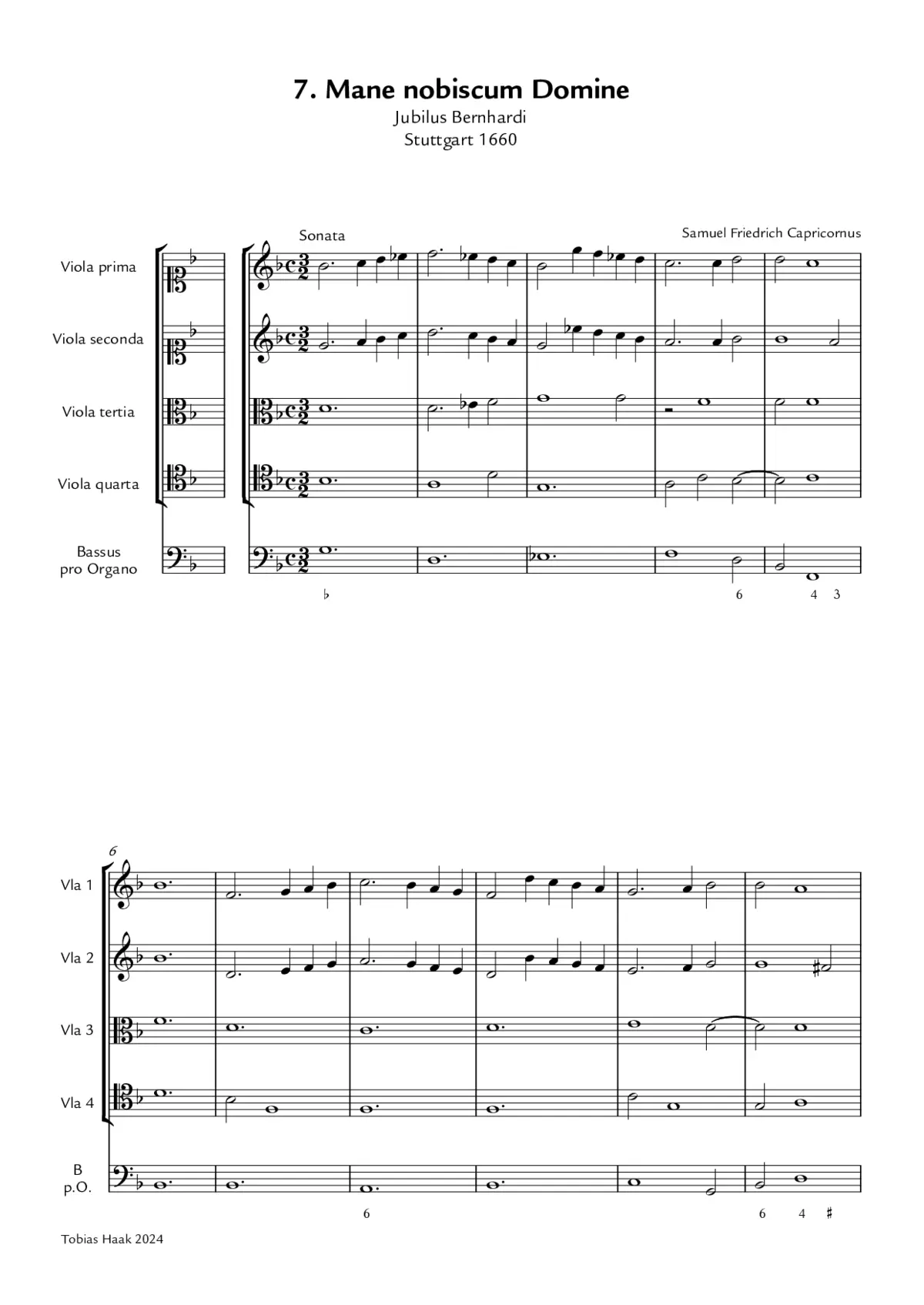 Mane nobiscum Domine - Page 1